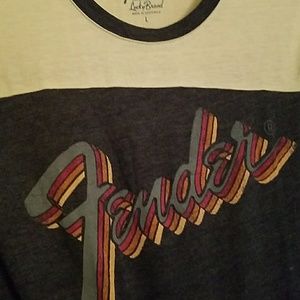 NWT  Lucky Brand Fender T-Shirt